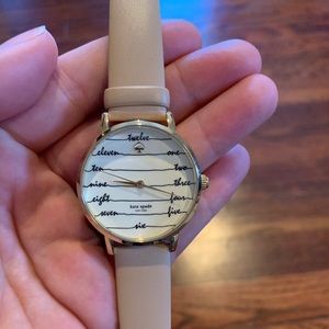 Kate Spade Genuine Leather Watch 34 mm